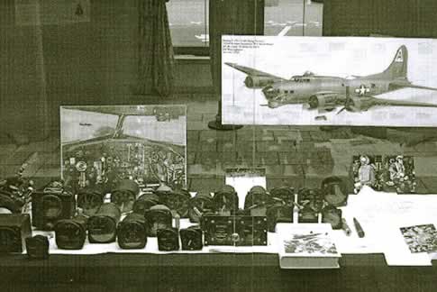 Foto: Original-Instrumente aus dem notgelandeten B17-Bomber