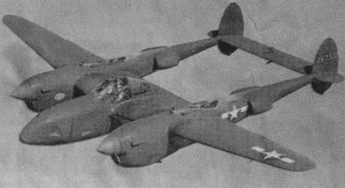Mit solch einem Flugzeug des Typs Lightning war der junge amerikanischer Pilot 1944 im Sarntal abgestürzt.